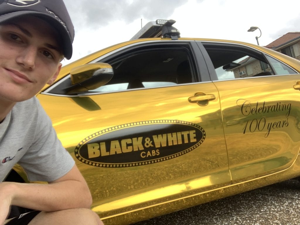 Black & White Cabs Good as Gold Young Man
