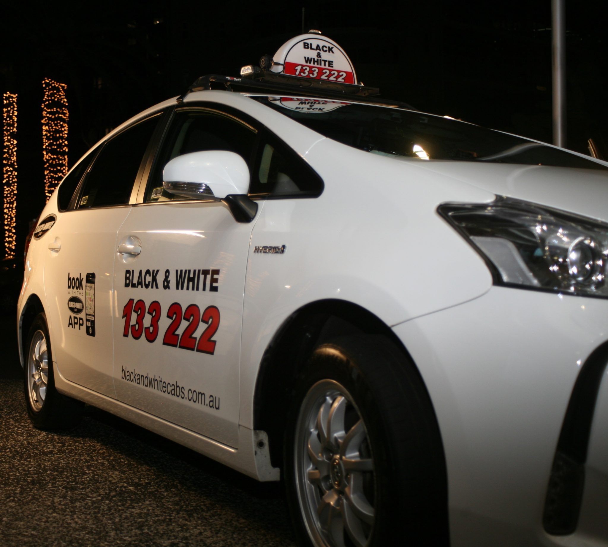 Black & White Cabs Car