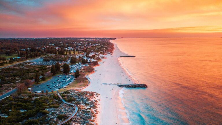 City beach in Perth, Australia